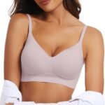 Women's Wire-Free Jelly Bra (Comfortable Everyday T-Shirt Bra)
